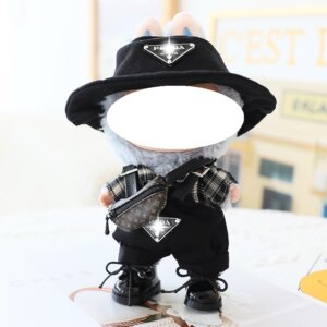 trendy dolls cool boy labubu full set of clothes