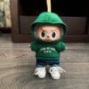 Labubu hooded sweatshirt set green
