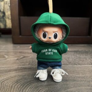 labubu hoodie - green