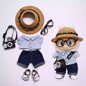 labubu literary suit set clothes