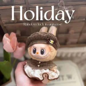 Labubu Luxury Fashion Outfits - CHANEL, brown