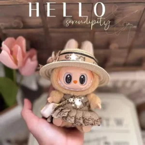 Labubu Luxury Fashion Outfits - GUCCI, brown