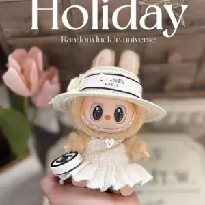 Labubu Luxury Fashion Outfits - CHANEL, white