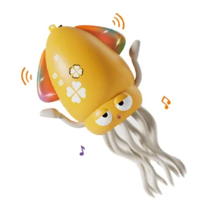 Magic Dancing Octopus Toy - yellow