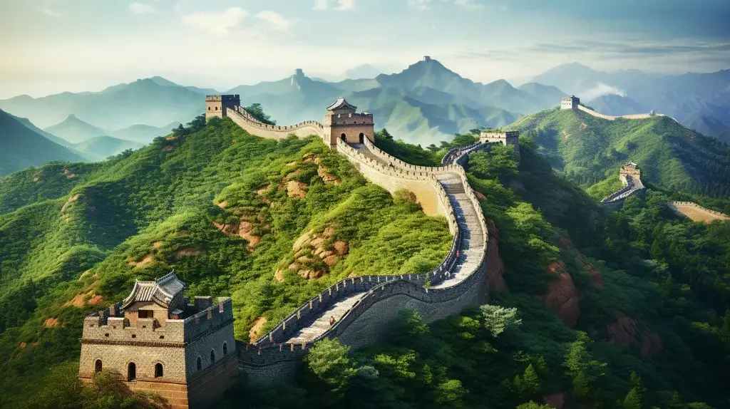 The Great Wall: A Symbol of Strength and Resilience 3 The Great Wall on the Ridge