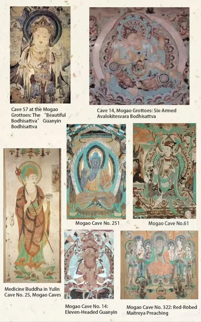What is the significance of the Mogao Caves? 15 A Collection of Buddhist Statue Paintings