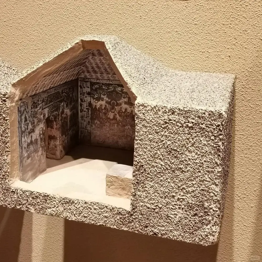 What is the significance of the Mogao Caves? 9 Mogao Temple Cave Model Thumbnail